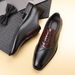 Men's Oxford Dress Shoes - Classic Square Toe Lace-Up Formal Shoes With Distressed Finish, Comfortable PU Insole & Rubber Sole, Wide Sizes 39-48_vogvips.com