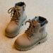 Yellow 2022 New Children's Shoes Short Spring And Autumn Martin Boots Boys' British Style Big Kids Genuine Leather Girls_vogvips.com