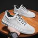 New Men's Casual Leather Shoes Men's Sports Fashion Shoes Men's Thick Sole Small White Board Shoes_vogvips.com