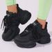 Height Increasing Casual Sports For Women In The Autumn Of 2024, New Mesh Small And Thick Soled Dad Shoes_vogvips.com