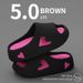 2025 Fashion Women's Slippers Sandals Beach Slides Solid Color Non-slip Thick Shower Shoes For Summer Home Outside_vogvips.com