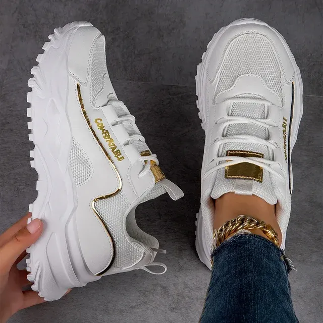 Women Sneakers Breathable Women's Sports Shoes Outdoor Walking Flats Woman Spring Casual Shoe Lady Sneaker_vogvips.com