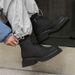 New Leather Spring Men's Shoes High-top Men's Heightening Tooling Martin Boots_vogvips.com