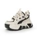 2023 Autumn New Style Height-Increasing Korean Version Color-Block Dad Thick-Soled Wedge Casual Sneakers Student Women's_vogvips.com