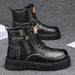 Autumn New High-top Martin Men's Trendy Versatile Work Thick-soled Ankle Boots Casual Leather Shoes_vogvips.com