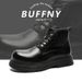 Martin Boots Men's Business Commuter Dress High-top Leather Shoes Retro Tooling Thick Sole High-end Design Boots_vogvips.com
