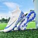 Anti Slip New Type Of Teenage Boys And Girls Grass Competition Long Nail Broken Nail Wear-resistant Football Shoes_vogvips.com