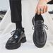 New Casual Formal Business Black Men's British Style Big Toe Versatile Breathable Small Leather Shoes Cross-Border Trade_vogvips.com