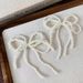 Elegant Pearl Bow Shoe Clips With Tassels & Rhinestones - Fashionable Korean-Style Shoe Accessories For Women_vogvips.com