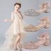 Girl Summer Fashion Crystal Closed Toe Sandals_vogvips.com