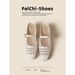 Women's Summer Open-Toe Mules 2026 New French Style Chic Comfortable Mary Jane Chunky Heel Sandals For Outdoors_vogvips.com