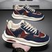 Men's Shoes Casual Sneakers With Thick Soft Sole, Lightweight Breathable Walking Shoes, Round Toe Low Top Lace-Up Fashion Shoes For Daily Wear_vogvips.com