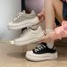 Little White Shoes Children Girls Students Leisure Sports Versatile Board Shoes Street Shooting_vogvips.com