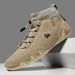 LDECK And Women's Sock Mouth Martin High-top Octopus Casual Ankle Boots Large Size Men's Shoes_vogvips.com
