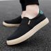 Spring Men's Canvas Shoes Ice Silk Mens Casual Shoes Breathable Lazy Slip On Vulcanized Shoes Trendy Hot Footwear Erkek Ayakkabı_vogvips.com