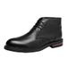 European Warm Series Straight Shoes British Handmade Genuine Casual Martin Men's Business Formal Leather Boots_vogvips.com