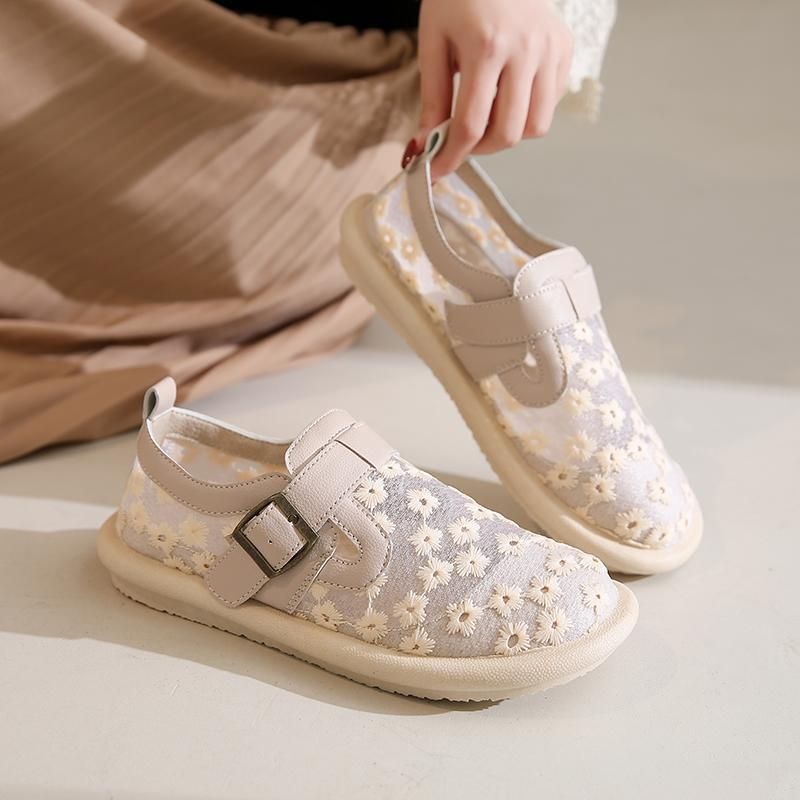 Baotou Sandals In Summer, Versatile Outdoor Wear. One Foot Flat Anti Slip Office Work Shoes With Breathable Mesh For_vogvips.com
