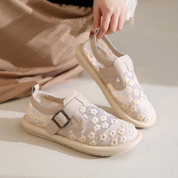 Baotou Sandals In Summer, Versatile Outdoor Wear. One Foot Flat Anti Slip Office Work Shoes With Breathable Mesh For_vogvips.com
