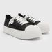 ShoeVault Four Seasons Leather Thick-Soled Low-Top Work Sneakers Derby Couple Black Shoes Student Niche Retro Men_vogvips.com