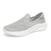 Cross-border Plus-size Men's New Summer Style, Slip-on Hollow Breathable Mesh Shoes, Low-top Casual Sports Shoes_vogvips.com