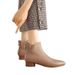 2025 New Women Low Pointed Leather Soft Sole Short Autumn Winter Single Boots Fashionable Back Zipper French Style 41_vogvips.com