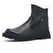 European Warm Series Winter Martin Men, Mid-Cut Soft New Boots, British Workwear Zipper Thick Sole Cowhide Boots For Men_vogvips.com