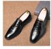 Dress Embossed Three-dimensional Crocodile Foot Casual Men's Shoes Elegant Banquet Pointed Leather Shoes_vogvips.com
