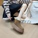 2025 Winter New Versatile Snow Thick Sole Non-Slip Fleece-Lined Short Women Warm Retro Fashion Boots_vogvips.com