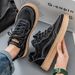 Autumn New Breathable Men's Trend Versatile Thick Soled Sports Casual Board Leather Trendy Shoes_vogvips.com