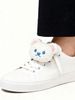 Two Cute Cartoon Bear Brooches For Shoes, With Detachable Shoe Decorations. Suitable For Sneakers, Flats, Casual Shoes, And Bag Charms._vogvips.com