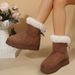 SHLIANG Women Boston Boots Snow Boots Winter New Platform Boots Cashmere Warm Thick Soles Cotton Shoes for Women Zapatos De Mujer Y0080_vogvips.com