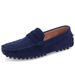 Men's Shoes Classic Casual, Versatile Slip On Loafers, Plus Size, Genuine Leather, Breathable And Comfortable._vogvips.com