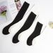 2025 Jk Calf Socks, Women's Cotton Long Socks, -Black Slimming College Style High Socks_vogvips.com