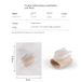 SEBS Toe Separator For Bunions & Overlapping Toes - Soft Hallux Valgus Corrector, Day & Night Wear, Skin Tone (S/L Size, 1-Piece Pack)"_vogvips.com