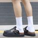 2025 Brand New Big Size 45 Denim Leisure Mul Sho Women Trendy Comfy Walk Casual Clogs Flats Outdoor Slipper Men_vogvips.com