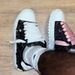 Men's Black Rhinestone Casual Shoes Niche Luxury Style Sneakers For Everyday Streetwear_vogvips.com