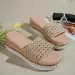 Summer Outdoor Platform Slippers Casual Round Toe Sandals Plus Size Simple Ladies Shoes Slides Women 260112_vogvips.com