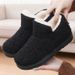 Cotton Shoes For Outdoor Wear, Furry Cross-Border Snow B, Thickened And Warm Winter Shoes, Home Women's Short_vogvips.com