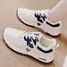 Plus Size W's Sneakers 2025 New Spring Hot Korean Style Versatile Lightweight Running Leather Casual Dad Shoes For_vogvips.com