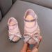 New Girl Princess Bow Baby Dance Show Single Shoe Leather Shoes For Student Girls_vogvips.com