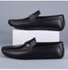 Doudou Men's Shoes Style Men's Casual Leather Shoes Lazy Driving Soft Sole_vogvips.com