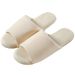 Spring And Summer Japanese Style Indoor Home Silent Soft Sole Open Toe Non-Slip Floor Maternity Cotton Slippers For Men And Women_vogvips.com