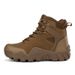 High-top Boots Men Outdoor Thick-soled Shock-absorbing Combat Boots Men Soft Durable Casual Lace-up Comfortable Hiking Shoes Men_vogvips.com