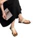 Women's Open-Toe For Outdoor Wear, Summer New Soft Flat Flip-Flops, Vacation Style Beach Sandals_vogvips.com