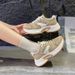 The Mesh Dad New Breathable Female Student Sports Heightening Casual Shoes_vogvips.com