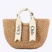 Women's Scarf Tote & Wedge Sandals Set – Handwoven Beach Bag With Platform Peep-Toe Shoes (Boho Vacation Combo)_vogvips.com