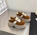 Retro Color-blocking Thick-soled De Xun Shoes, Petite Height-increasing And Slimming Versatile Casual Sneakers_vogvips.com
