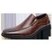 Suitable For All Seasons 2025 Large Size Men's Patent Casual Pointed Toe Korean Style Wedding Studio Set Leather Shoes_vogvips.com