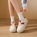 Little White Shoes Female And Female Students Leisure Sports Versatile Board Shoes Street Shooting_vogvips.com
