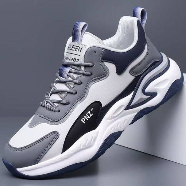 Men's Dad Shoes Retro Chunky Sneakers Breathable Casual Athletic Shoes Fashion Thick Sole Walking Sneakers For Teen Boys_vogvips.com